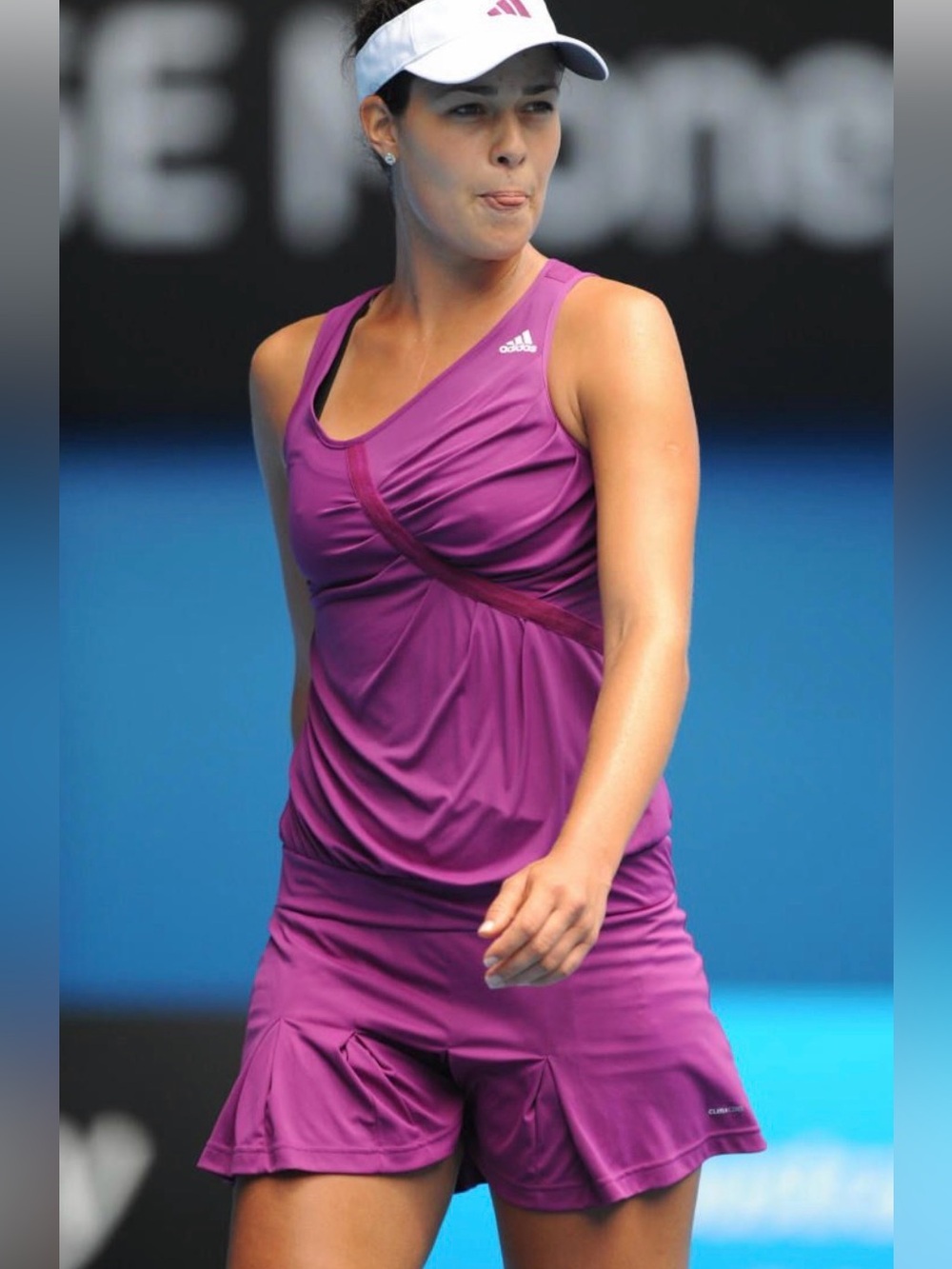 Adidas Adilibria Violet Tennis Dress